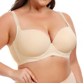 Plus Size T shirt Bra with straps